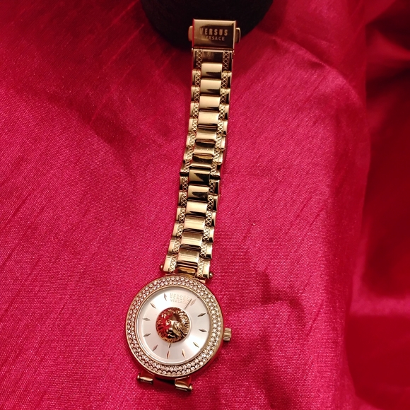 Versus Versace Gold and Silver Women's Watch - Picture 1 of 2